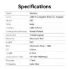 Vention CEZ USB to Gigabit Ethernet Adapter Photo 2