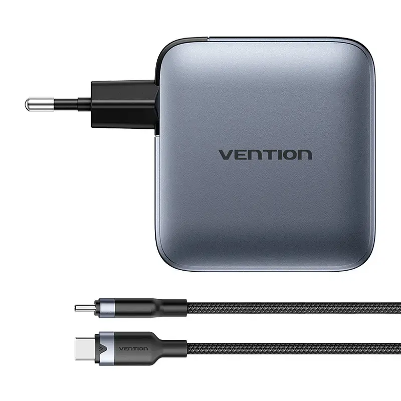 Vention TZ-FETH0-EU power charger 3×USB-C 1×USB-A Photo 3