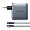 Vention TZ-FETH0-EU power charger 3×USB-C 1×USB-A Photo 3