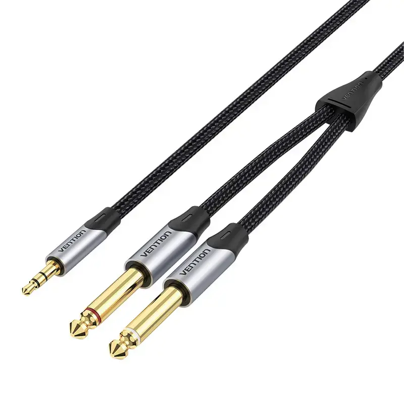 Vention BARHK audio cable 3.5mm to 2×6.35mm, 8 m Photo 3