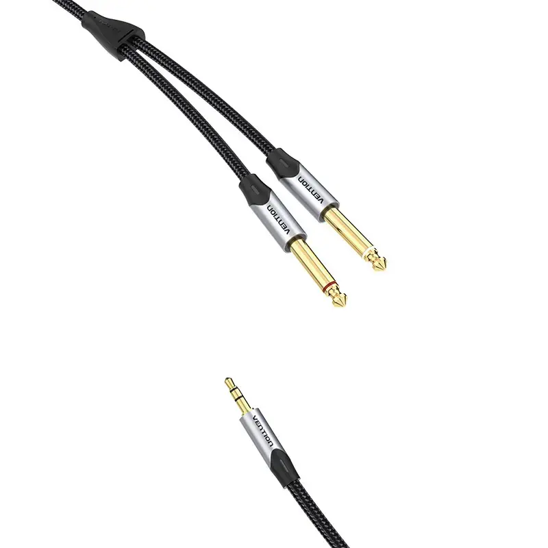 Vention BARHK audio cable 3.5mm to 2×6.35mm, 8 m Photo 4