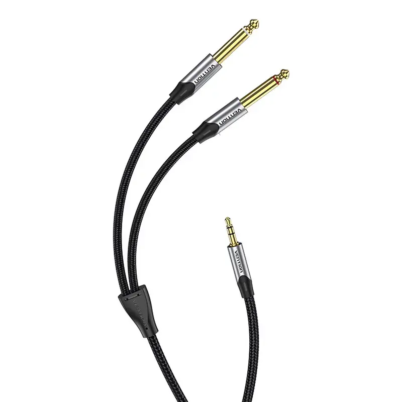 Vention BARHK audio cable 3.5mm to 2×6.35mm, 8 m Photo 5