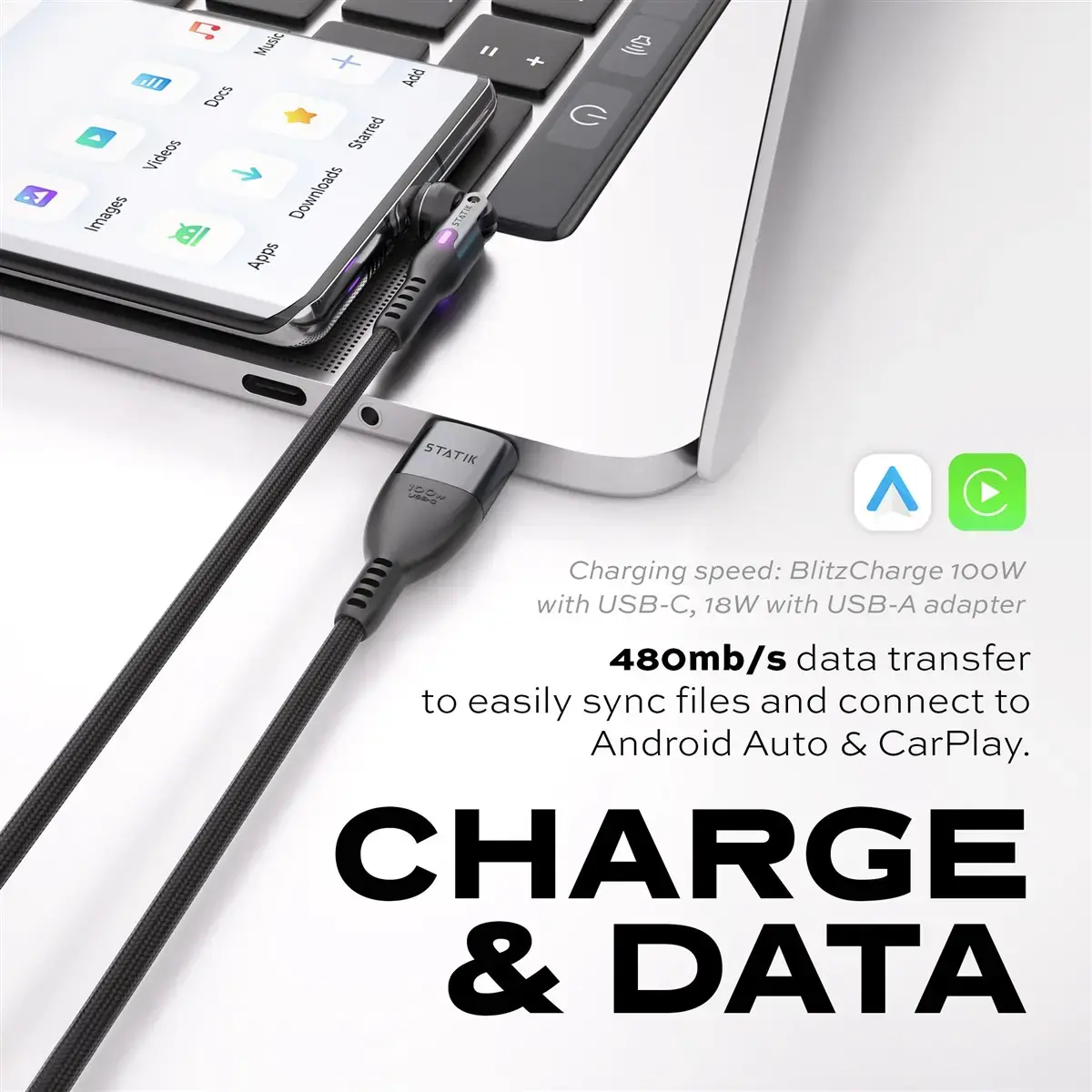STATIK PowerPivot Pro USB-C — USB-C 3 м Photo 4