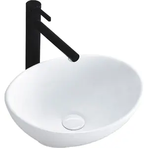 Countertop washbasin REA Sofia Mini by REA – compact ceramic basin for countertop installation