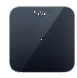 Электронные напольные весы Xiaomi S200 — квадратные тёмно‑серые, макс. 150 кг, точность 50 г, Bluetooth 5.4