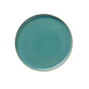 Ceramic Dish WAS ROCKZZERO D28CM Green — 28 cm diameter, glazed surface