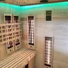 Инфракрасная сауна AMUE AMO-SW3C COMBO с каменкой HARVIA Photo 5