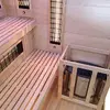 Инфракрасная сауна AMUE AMO-SW3C COMBO с каменкой HARVIA Photo 6