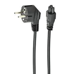 Tīkla kabelis Gembird PC-186-ML12 CEE7/4 Standarts 1.2m Melns