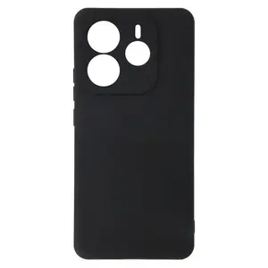 Силиконовый чехол iLike для Xiaomi Redmi Note 14 Pro 4G — черный