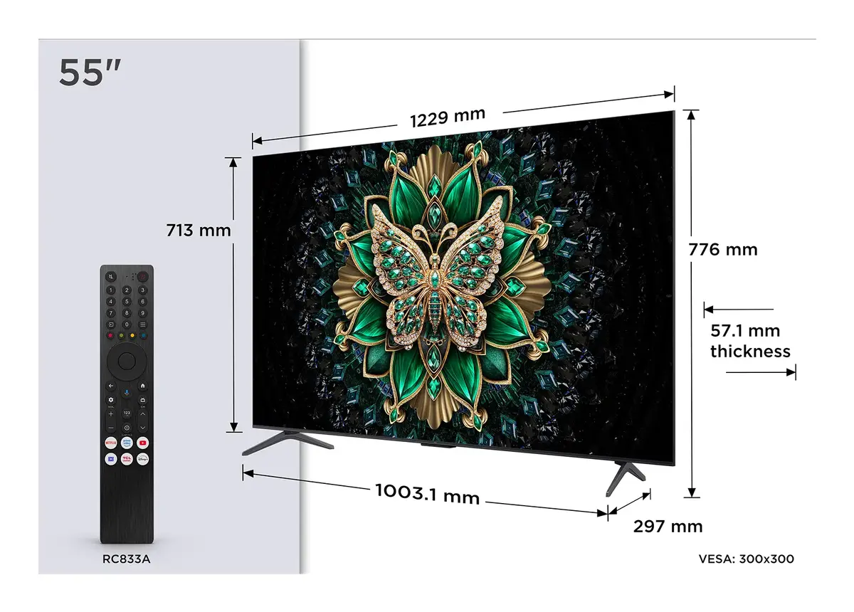 Televizors TCL C6K 55C6K Photo 2