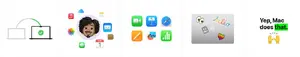 Easy setup and iCloud continuity