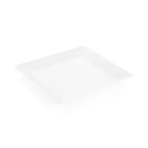 Serving plate WAS DE1236704037 37x37 cm white melamine