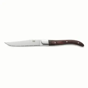 Kitchen knife WAS Carlos Steika 23 cm blade, red handle, stainless steel