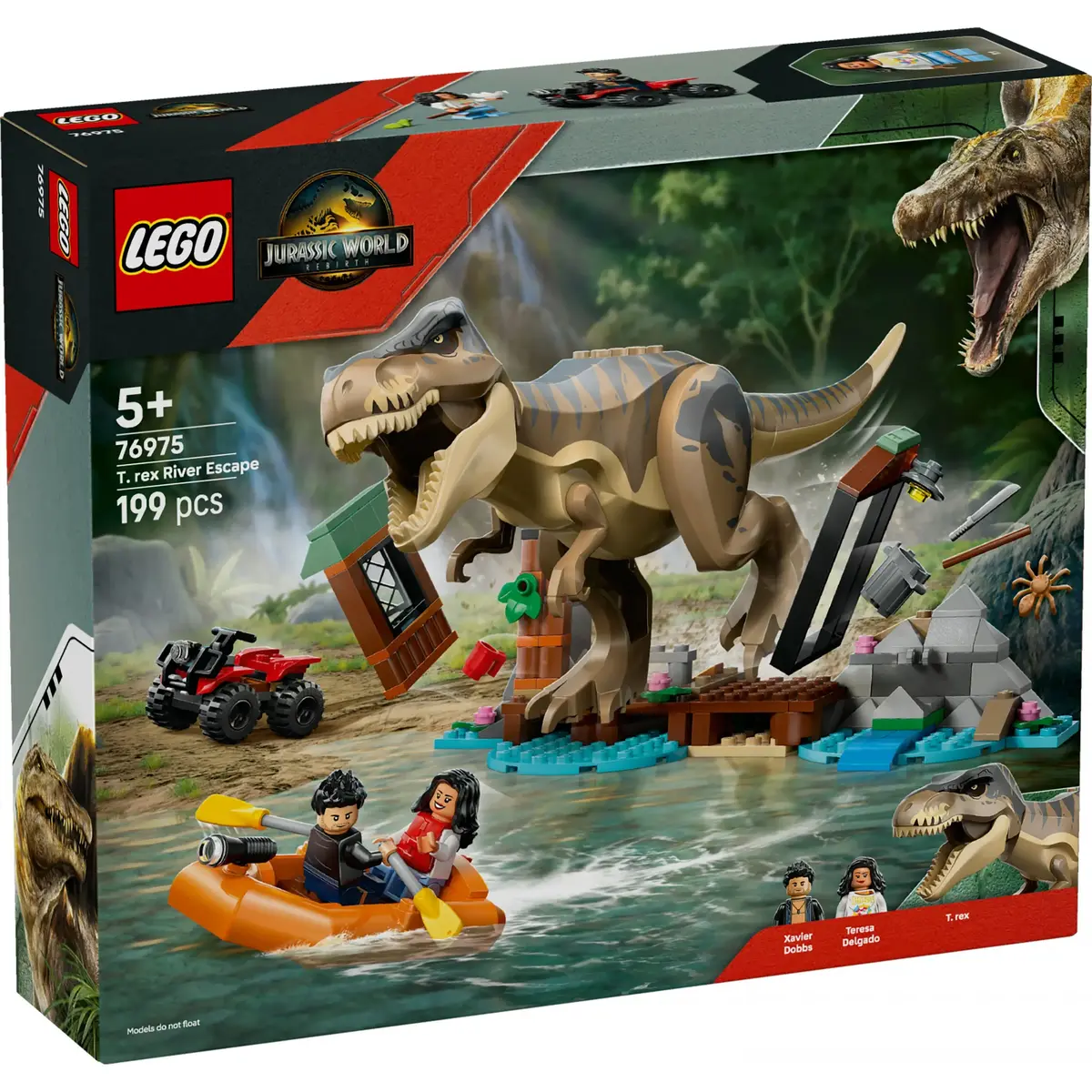 LEGO T. rex River Escape 76975 building set Photo 6