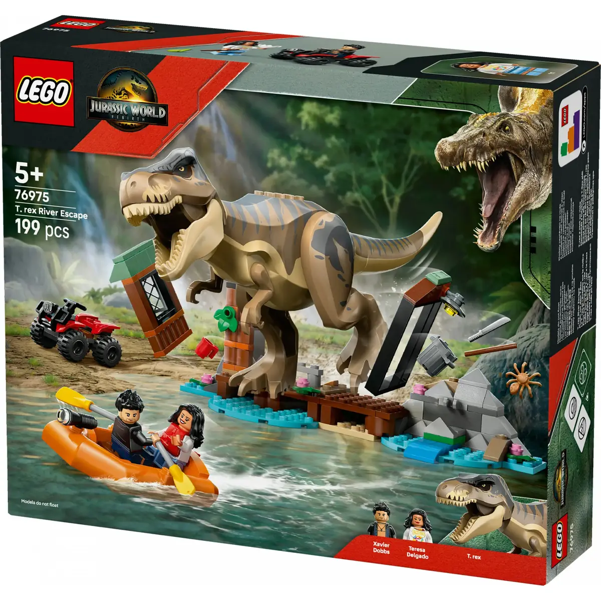 LEGO T. rex River Escape 76975 building set Photo 11