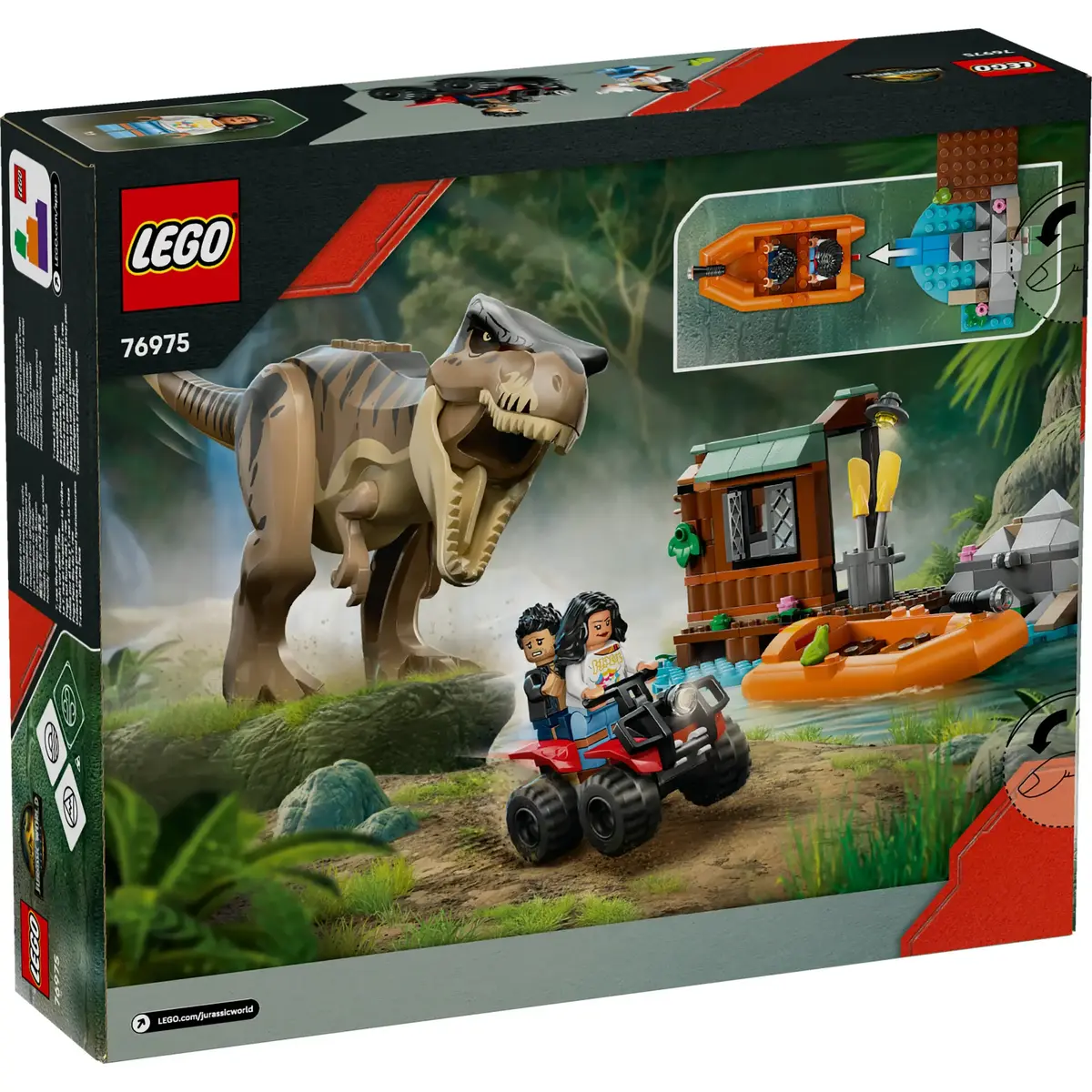 LEGO T. rex River Escape 76975 building set Photo 13
