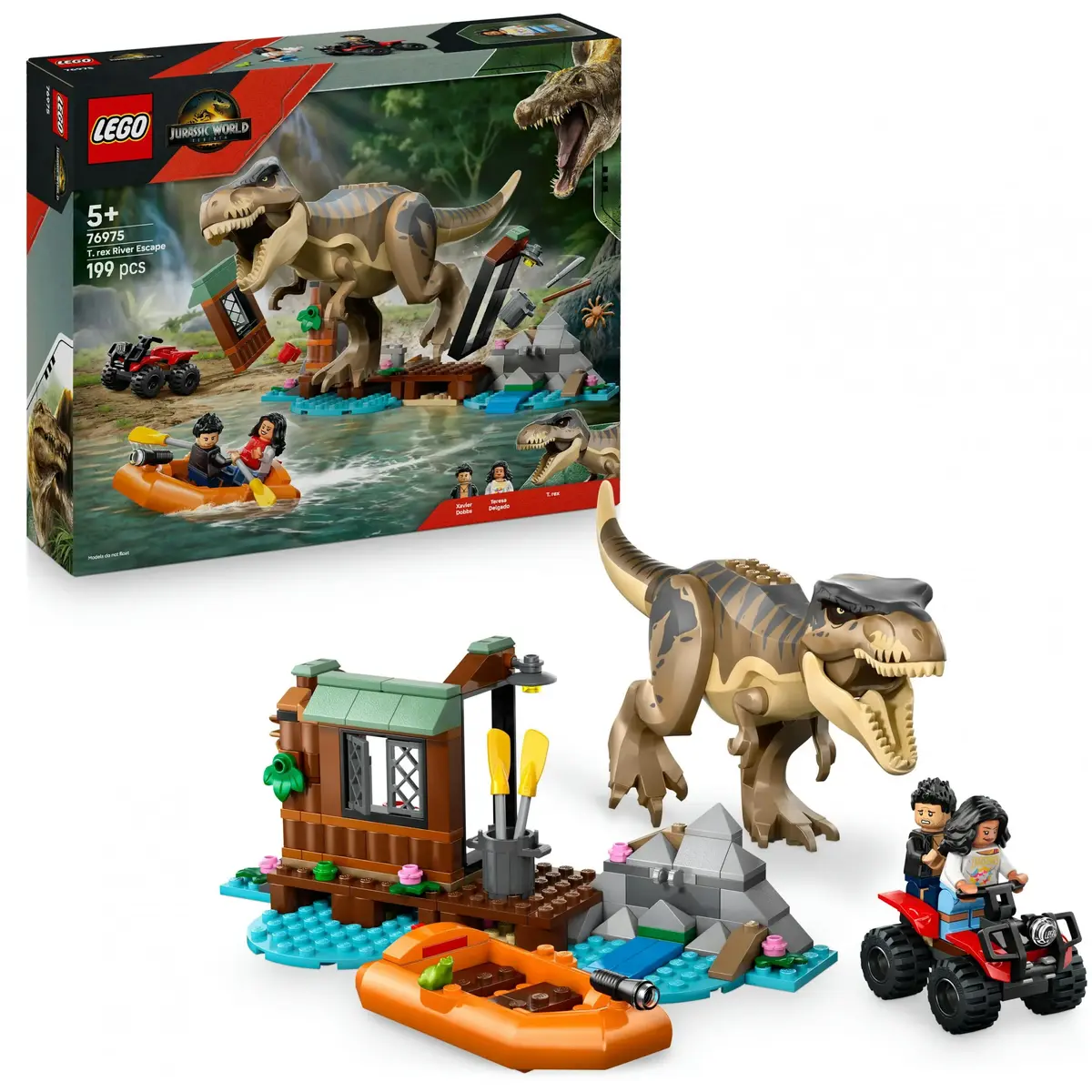 LEGO T. rex River Escape 76975 building set Photo 18