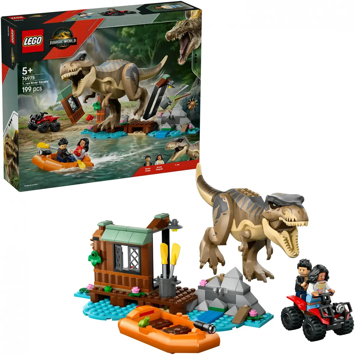 LEGO T. rex River Escape 76975 building set Photo 20