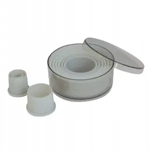 Round pastry cutter de buyer D-4308-00 — smooth edge, handheld round cutter