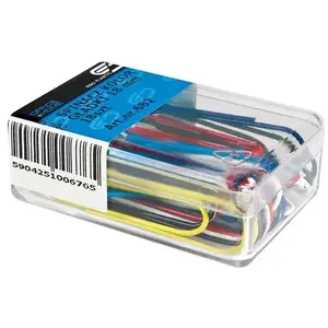 Binder Clips Victory Office Product 50 mm, plastic box, 18 pcs, model 676