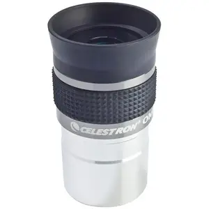 Eyepiece Celestron Omni 15 mm for Telescope — 15 mm Focal Length, 1.3 cm Aperture, Black/Silver