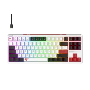 Havit KB902L gaming keyboard 80% wired USB QWERTY 88 keys RGB LED