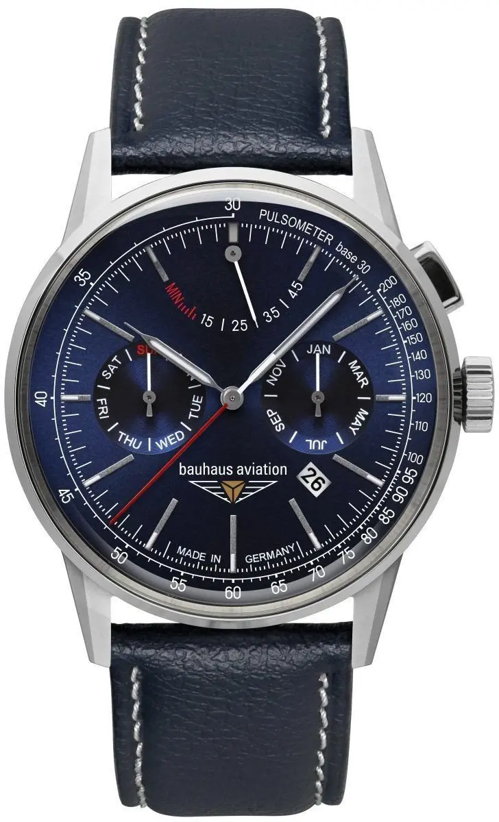 Pulkstenis Bauhaus Aviation 23623 automātiskais 42mm
