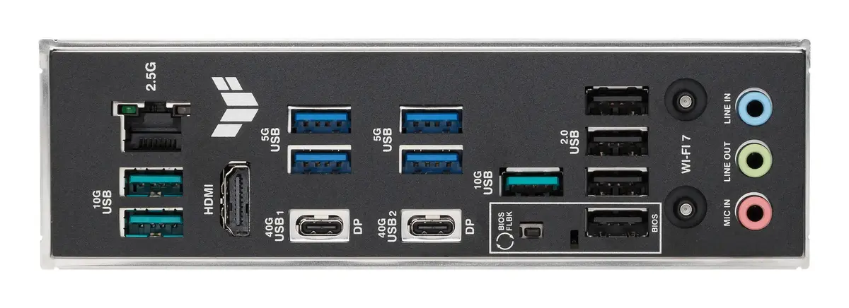 ASUS TUF GAMING X870E-PLUS WIFI7 plate Photo 6