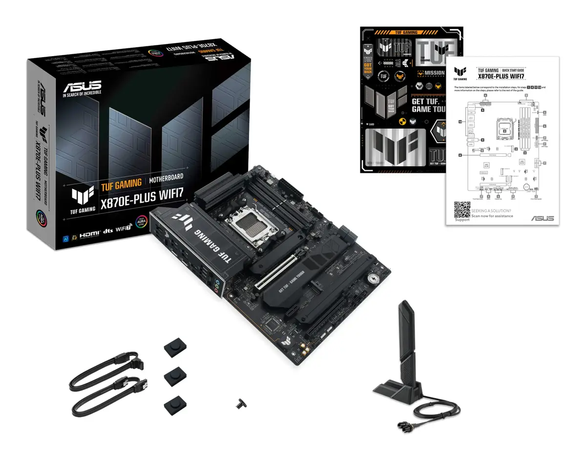 ASUS TUF GAMING X870E-PLUS WIFI7 plate Photo 8