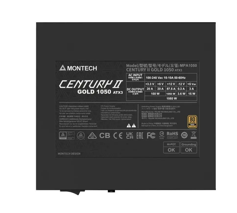 Блок питания Montech Century II Photo 3