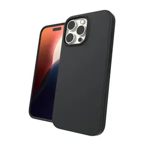 Protective case Zagg Manhattan Snap for Apple iPhone 16 Pro Max, Graphene & Silicone, Black, fits 6.9"