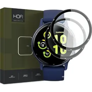 Защитное стекло Hofi Hybrid Pro+ 2 шт для Garmin Vivoactive 5 — чёрное