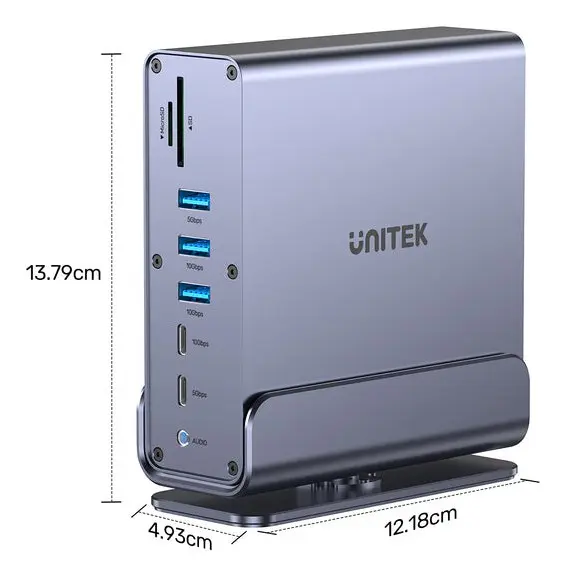 Unitek D1135AGY01 DisplayLink dokstacija Photo 11
