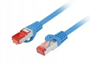Patchcord LANBERG Cat6 S/FTP LSZH Cu 5 m blue, Fluke passed