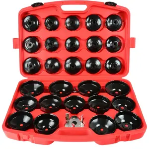 Socket wrench set for oil filters GEKO G10401 — 30 pieces