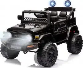 Elektriskais braucamais milly mally Toyota FJ Cruiser Black — bērnu akumulatora automašīna