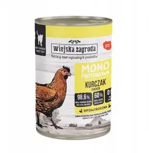 Влажный корм для собак wiejskazagroda Monoprotein Курица 400 г
