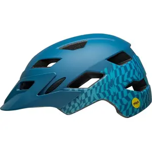 Juniorski helmet BELL SIDETRACK INTEGRATED MIPS — matte blue, size Uni 50–57 cm