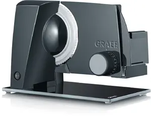 Electric food slicer Graef Style S12 black 120W stainless steel blade