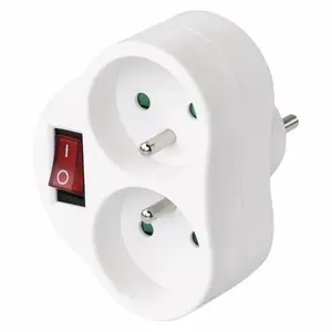 Power plug adapter EMOS P0062 — 250 V AC, 16 A, White