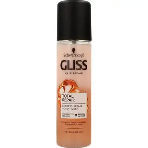 Atjaunojošs kondicionieris-sprejs Schwarzkopf Gliss Kur Total Repair sausai un bojātai matu struktūrai 200 ml