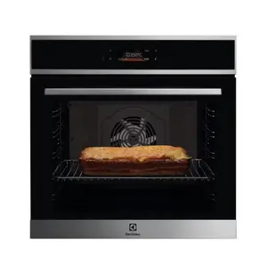 Встраиваемая электрическая духовка Electrolux LOE8F38X, 72 л, A+, каталитическая очистка, пар/конвекция, сенсорное управление