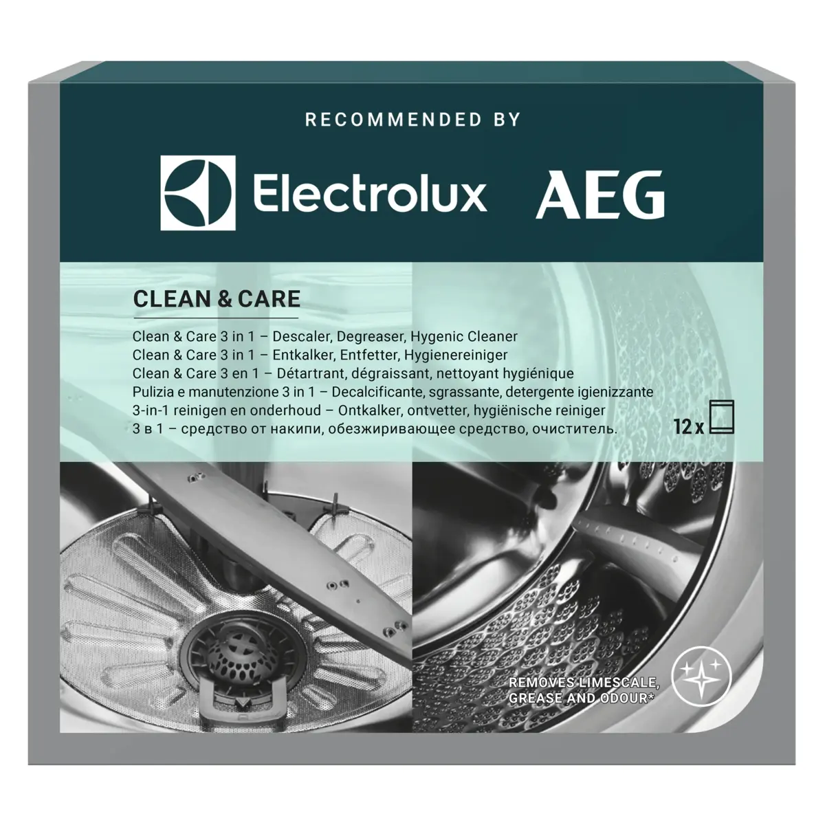 Electrolux M2GCP121 Pulveris Katlakakmens, mazgāšanas līdzekļa