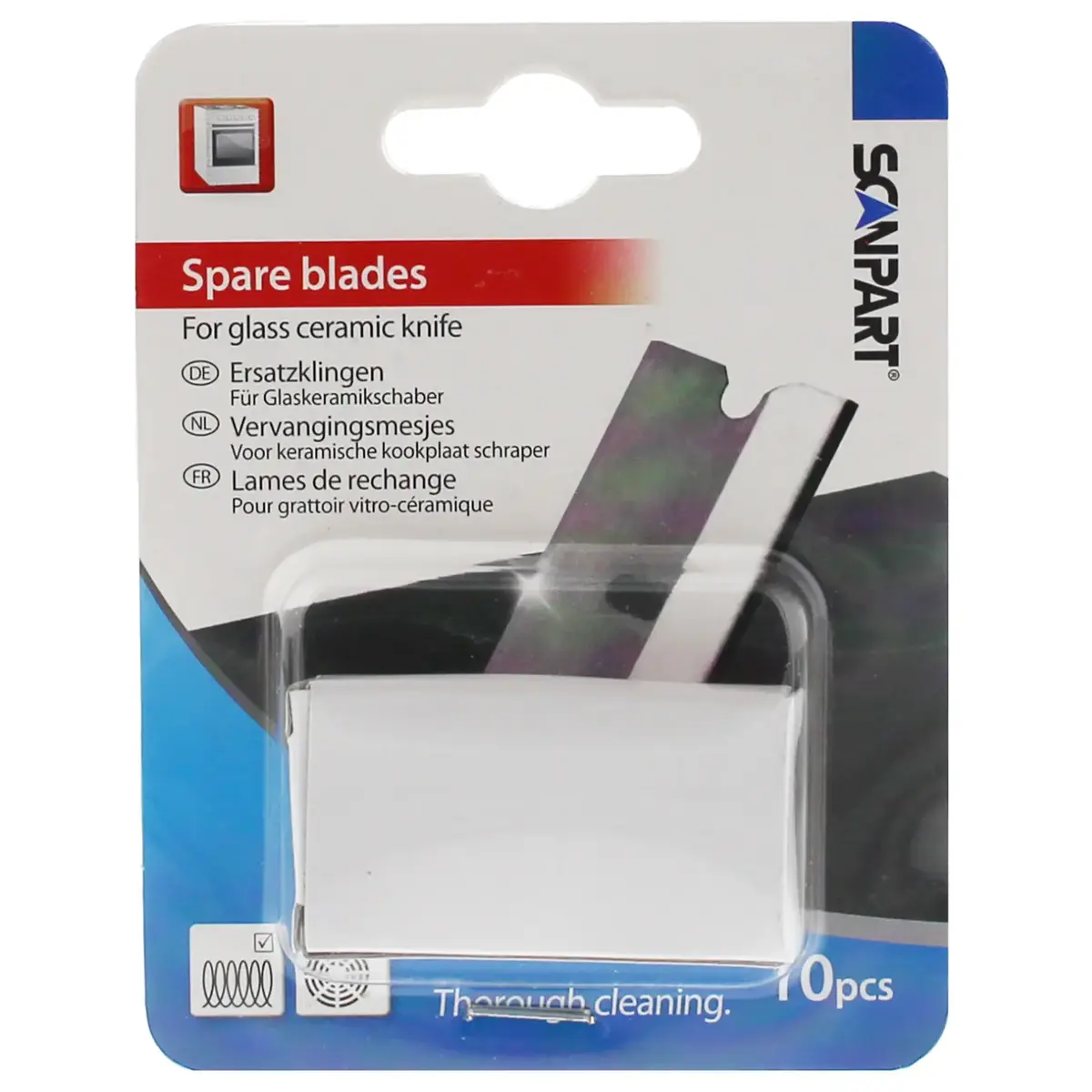Replacement blades SCANPART 1100000024 — 10 pcs Photo 2
