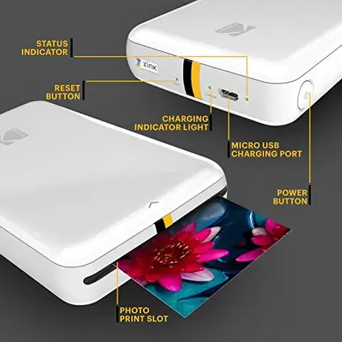 Kodak STEP RODMP20AMZW мобильный фотопринтер Photo 2