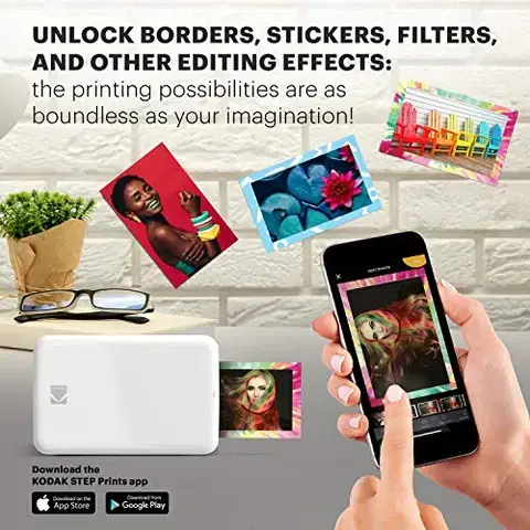 Kodak STEP RODMP20AMZW мобильный фотопринтер Photo 5