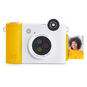 Kodak Smile+ Instant Printer White Yellow 50.8 x 76.2 mm