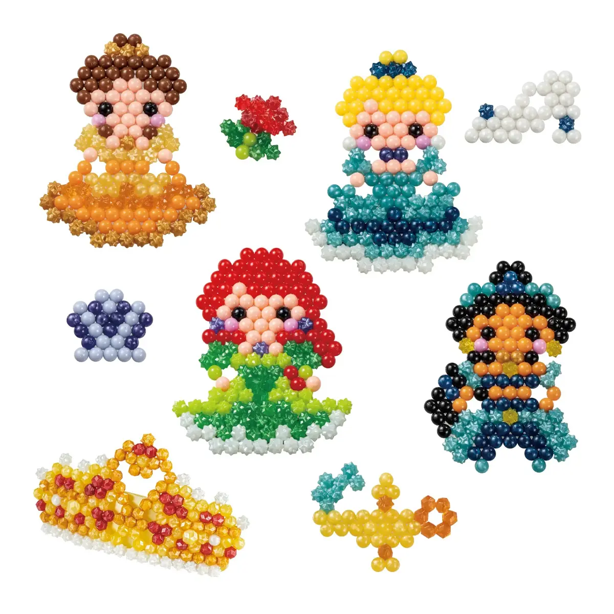Набор Epoch Aquabeads Disney Princess Dress-Up Photo 8