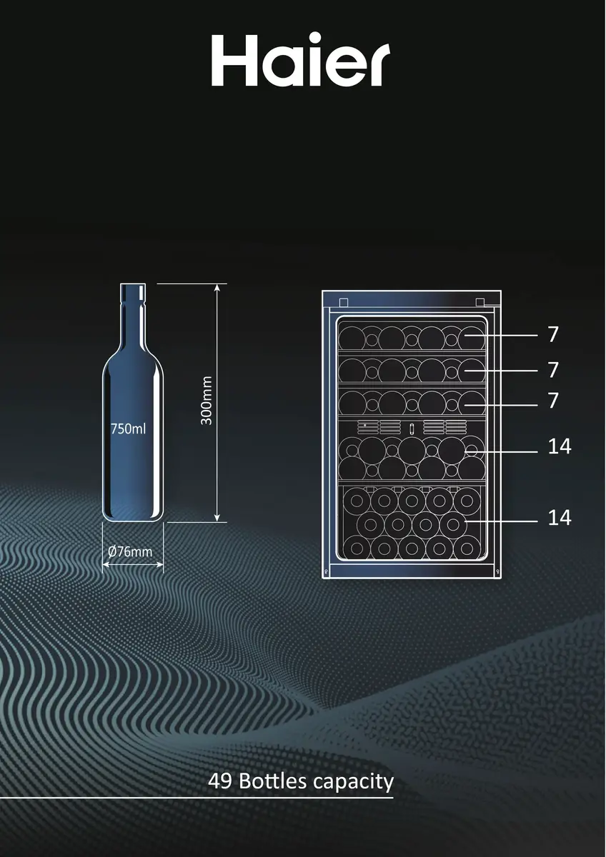 Haier Wine Bank 50 Serie 3 HWS49GAE 34004214 Photo 2